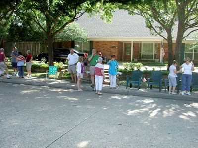 Spring Creek Memorial Day Parade 2009 PreRoute Our House 05.JPG